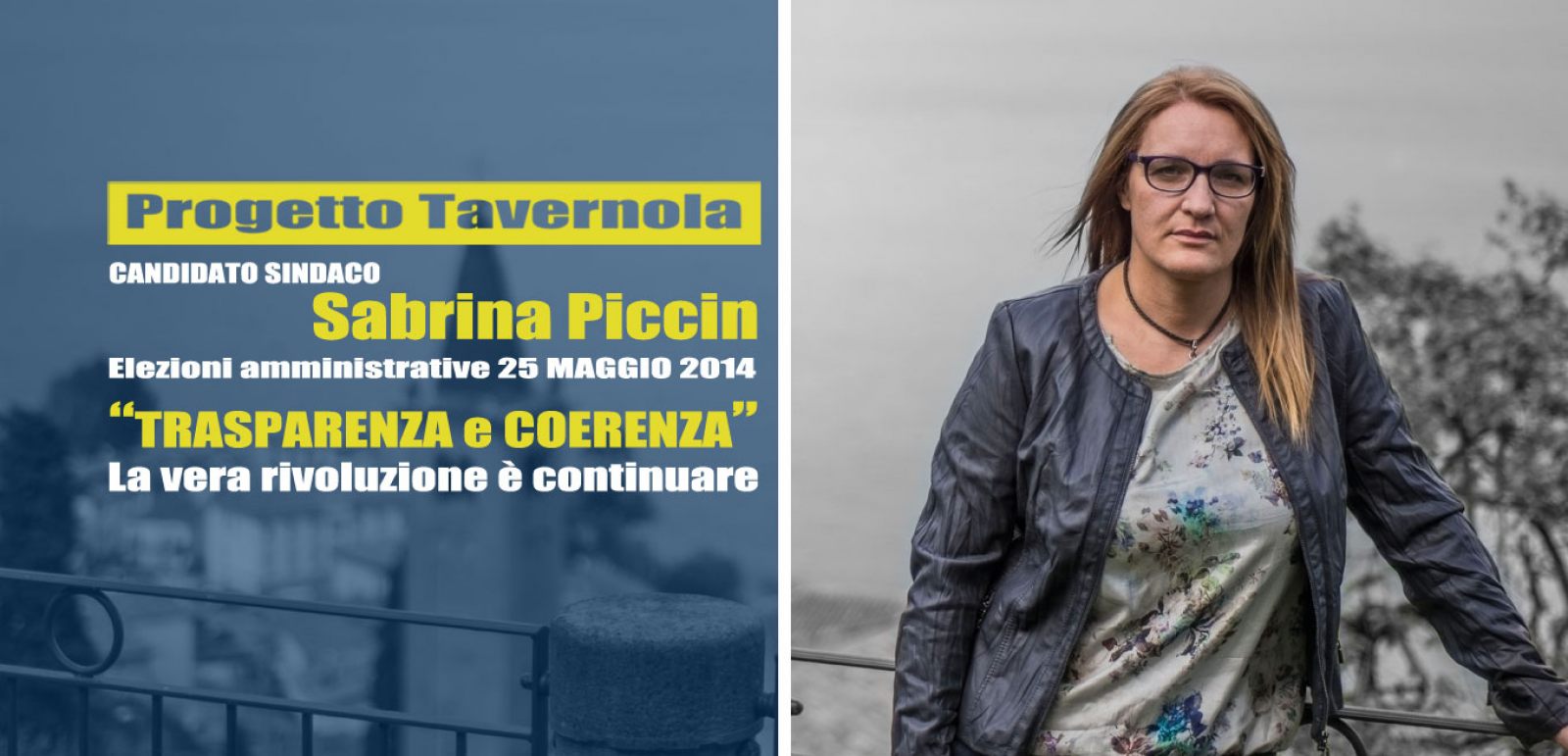 Progetto Tavernola - candidato sindaco Piccin Sabrina